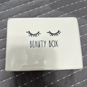 Rae Dunn makeup brush holder